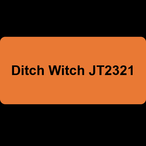 Ditch Witch JT2321